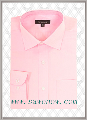 粉色衬衫订制SWN84315