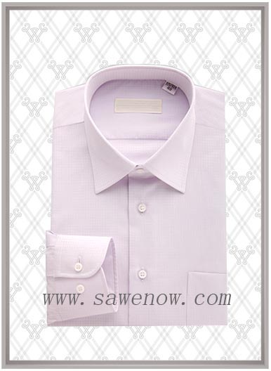 正装格纹衬衫SWN84341